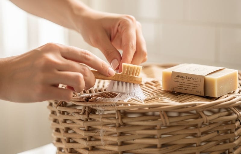 Le panier à linge : entretien selon la matière