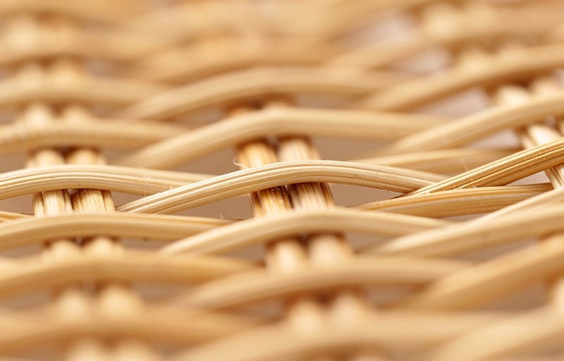 Comment identifier un panier à linge en bambou