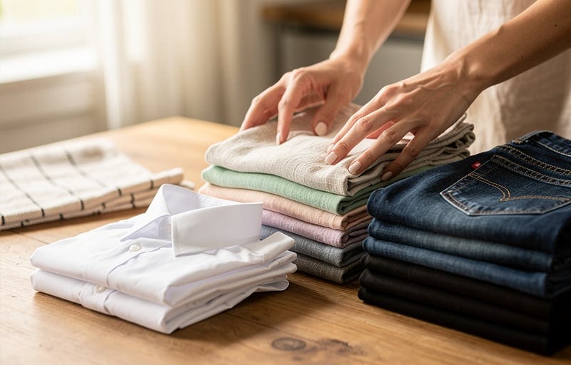 Séparer son linge selon la matière des textiles